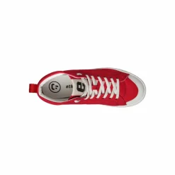 ethletic Skateboarding<· Active Hi Cut cranberry red - just white