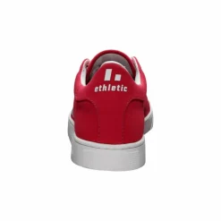 ethletic Sneaker|Sneaker<· Active Lo Cut cranberry red - just white