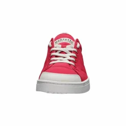 ethletic Sneaker|Sneaker<· Active Lo Cut cranberry red - just white