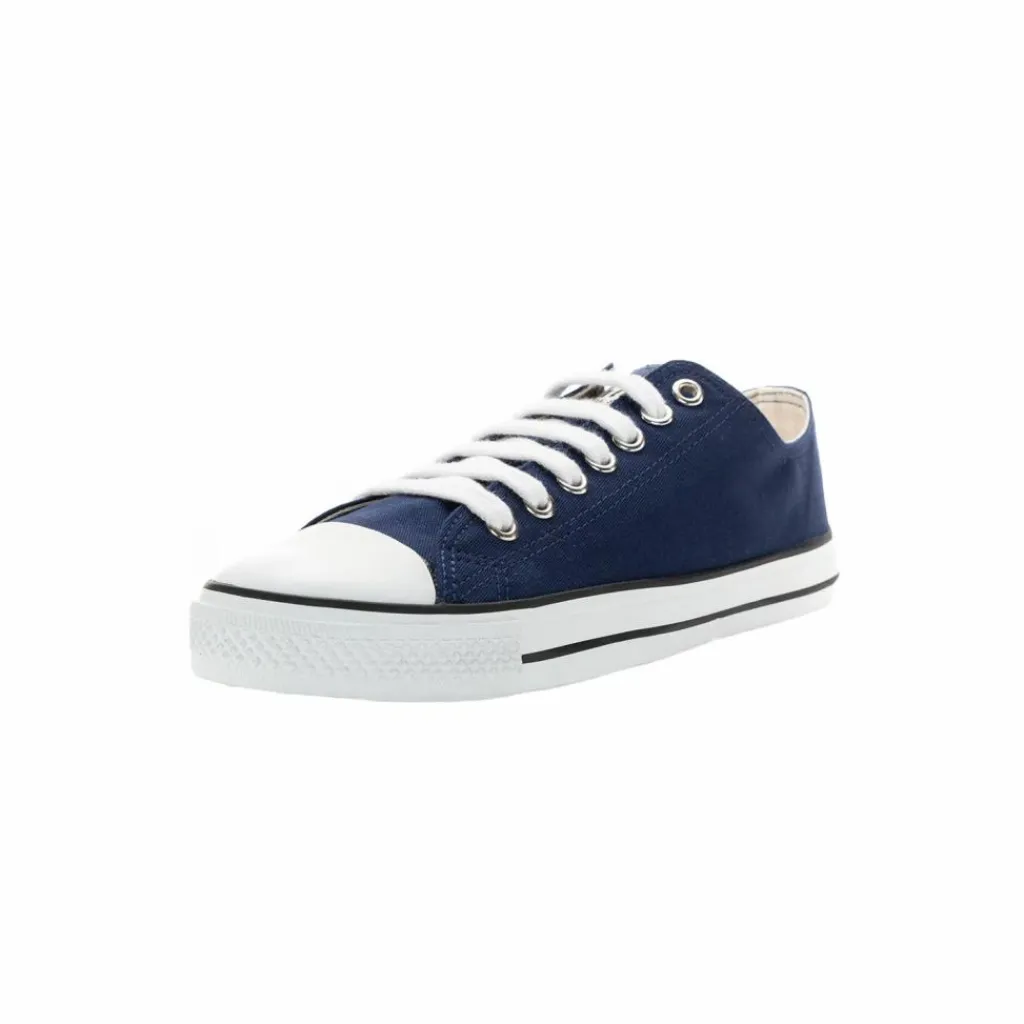 ethletic Sneaker|Sneaker<· Trainer White Cap Lo Cut ocean blue just white