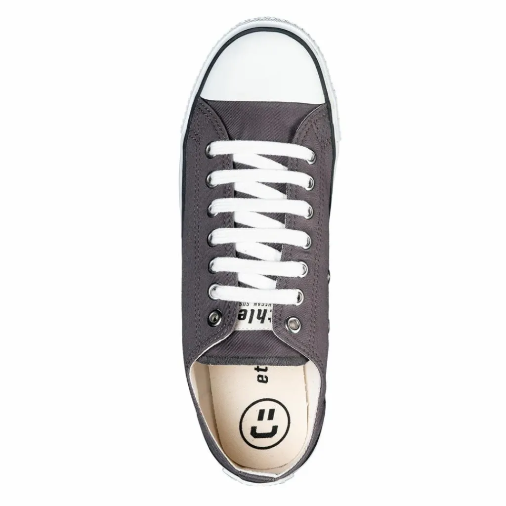 ethletic Skateboarding<· Trainer White Cap Lo Cut pewter grey - just white