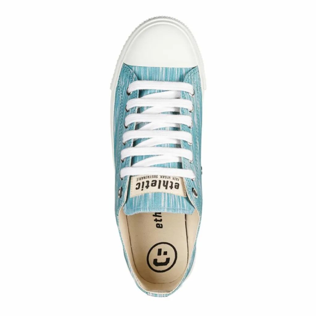 ethletic Skateboarding<· Trainer White Cap Lo Cut aqua melange just white