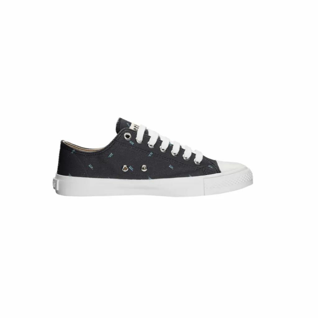 ethletic Skateboarding<· Trainer White Cap Lo Cut snow leopard blue just white