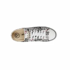 ethletic Skateboarding<· Trainer White Cap Lo Cut Letters White-Just White