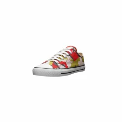 ethletic Skateboarding<· Trainer White Cap Lo Cut Camou Red-Just White