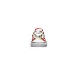 ethletic Skateboarding<· Trainer White Cap Lo Cut Camou Red-Just White