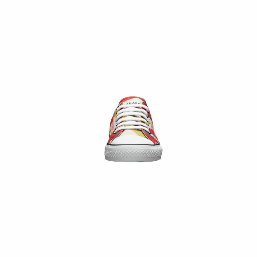 ethletic Skateboarding<· Trainer White Cap Lo Cut Camou Red-Just White