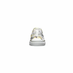 ethletic Sneaker|Sneaker<· Trainer White Cap Lo Cut Camou Yellow-Just White
