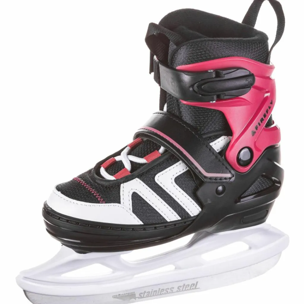 FIREFLY Eislaufen<· Flash J pink-black night-whi