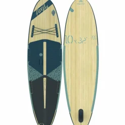 FIREFLY Stand Up Paddling<· iSUP 300 COM I wood-brown-dark-green