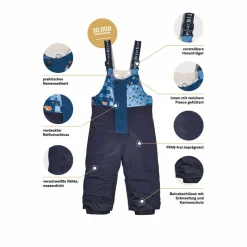 first instinct by killtec Ski|Hosen<· FISW 44 MNS SKI PNTS Blau3044