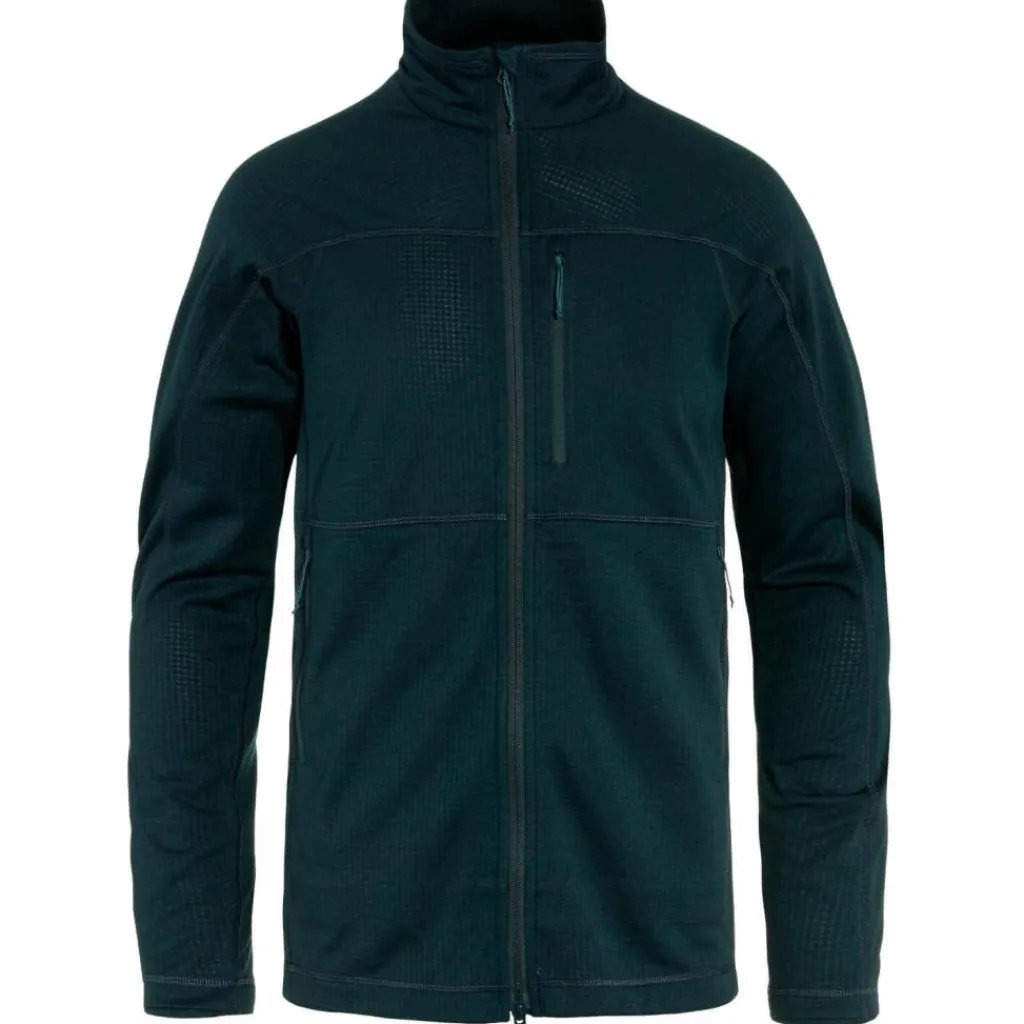 FJÄLLRÄVEN Fleecejacken<· Abisko Lite Fleece Jacket M Marine