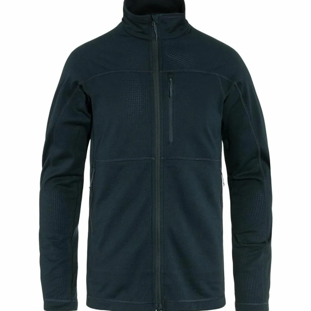 FJÄLLRÄVEN Fleecejacken<· Abisko Lite Fleece Jacket M Marine