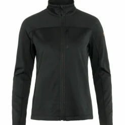 FJÄLLRÄVEN Fleecejacken<· Abisko Lite Fleece Jacket W Schwarz