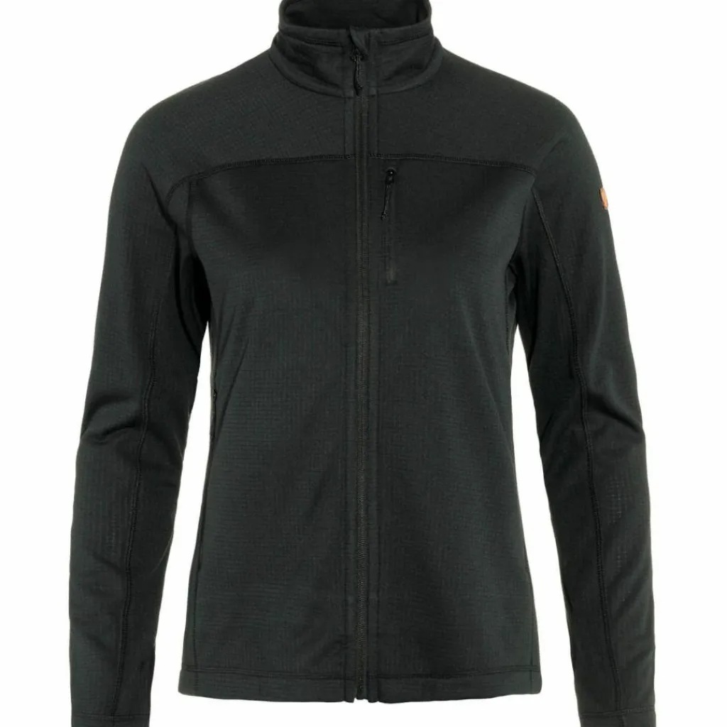 FJÄLLRÄVEN Fleecejacken<· Abisko Lite Fleece Jacket W Schwarz