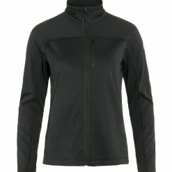 FJÄLLRÄVEN Fleecejacken<· Abisko Lite Fleece Jacket W Schwarz