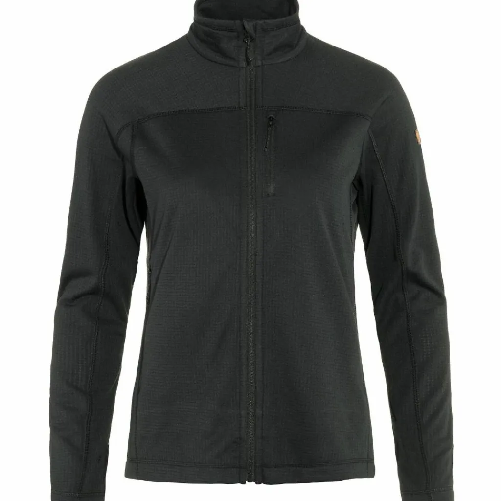 FJÄLLRÄVEN Fleecejacken<· Abisko Lite Fleece Jacket W Schwarz