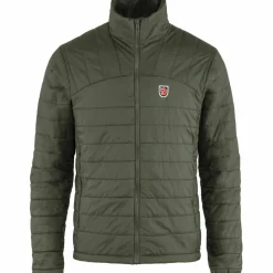 FJÄLLRÄVEN Winterjacken<· Expedition X-Lätt Tannengrün