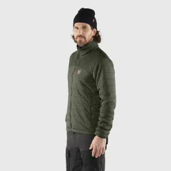 FJÄLLRÄVEN Winterjacken<· Expedition X-Lätt Tannengr&uuml;n