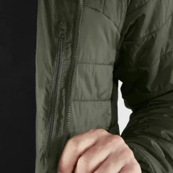 FJÄLLRÄVEN Winterjacken<· Expedition X-Lätt Tannengr&uuml;n