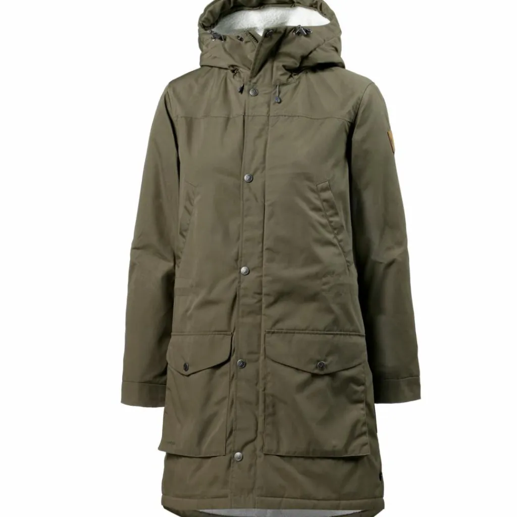 FJÄLLRÄVEN Winterjacken<· GREENLAND WINTER laurel green
