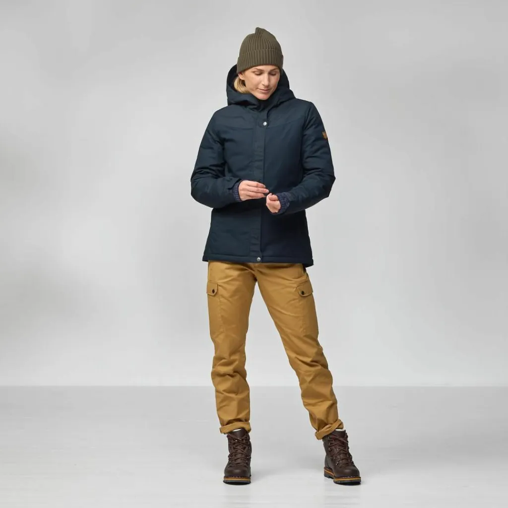 FJÄLLRÄVEN Übergangsjacken<· Stina Padded Schwarz