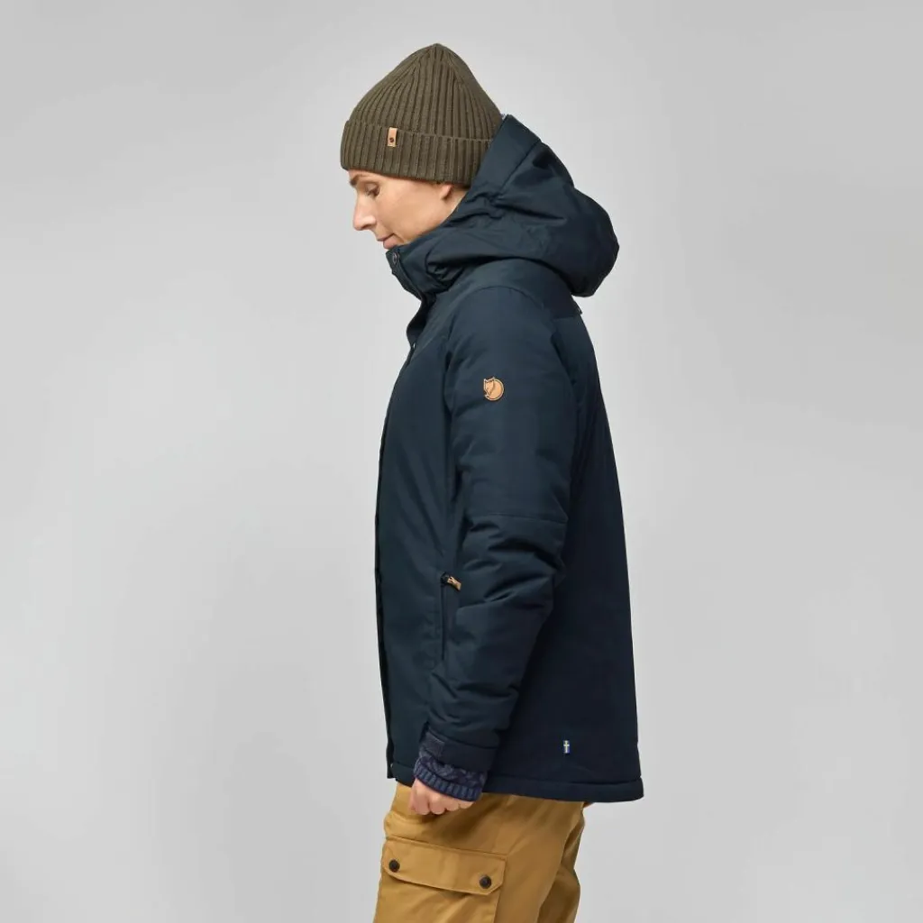 FJÄLLRÄVEN Übergangsjacken<· Stina Padded Schwarz