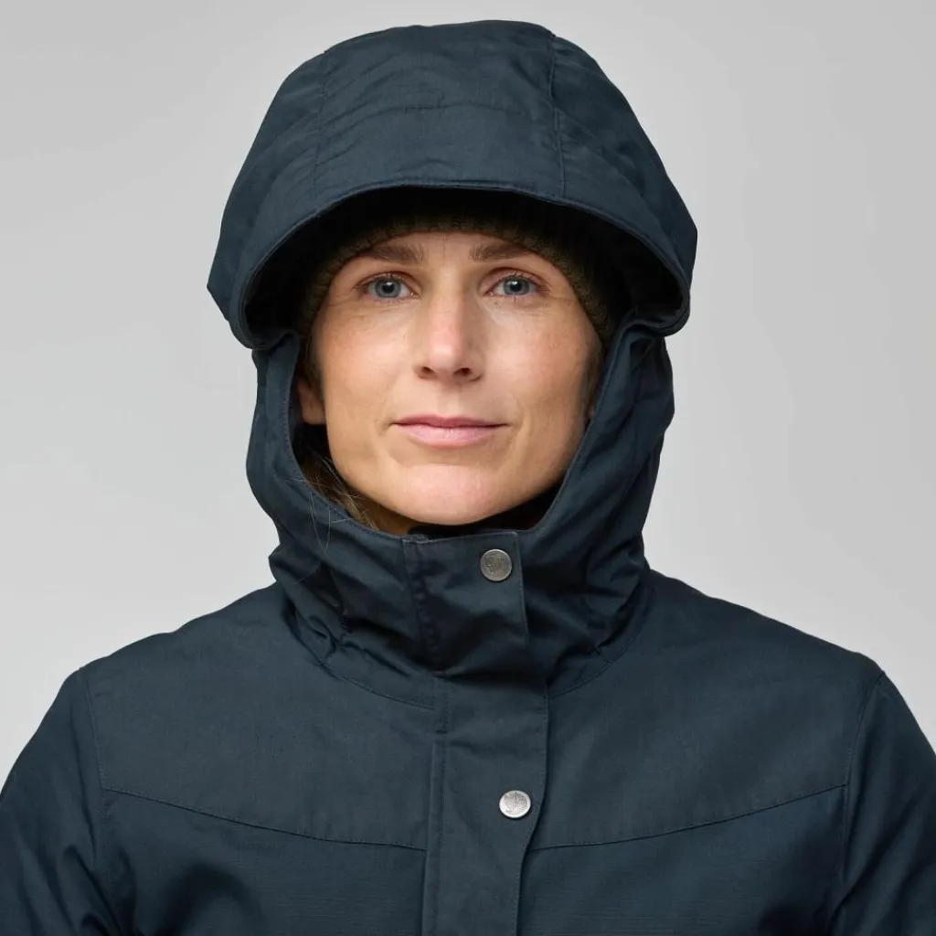 FJÄLLRÄVEN Übergangsjacken<· Stina Padded Schwarz