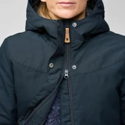 FJÄLLRÄVEN Übergangsjacken<· Stina Padded Schwarz