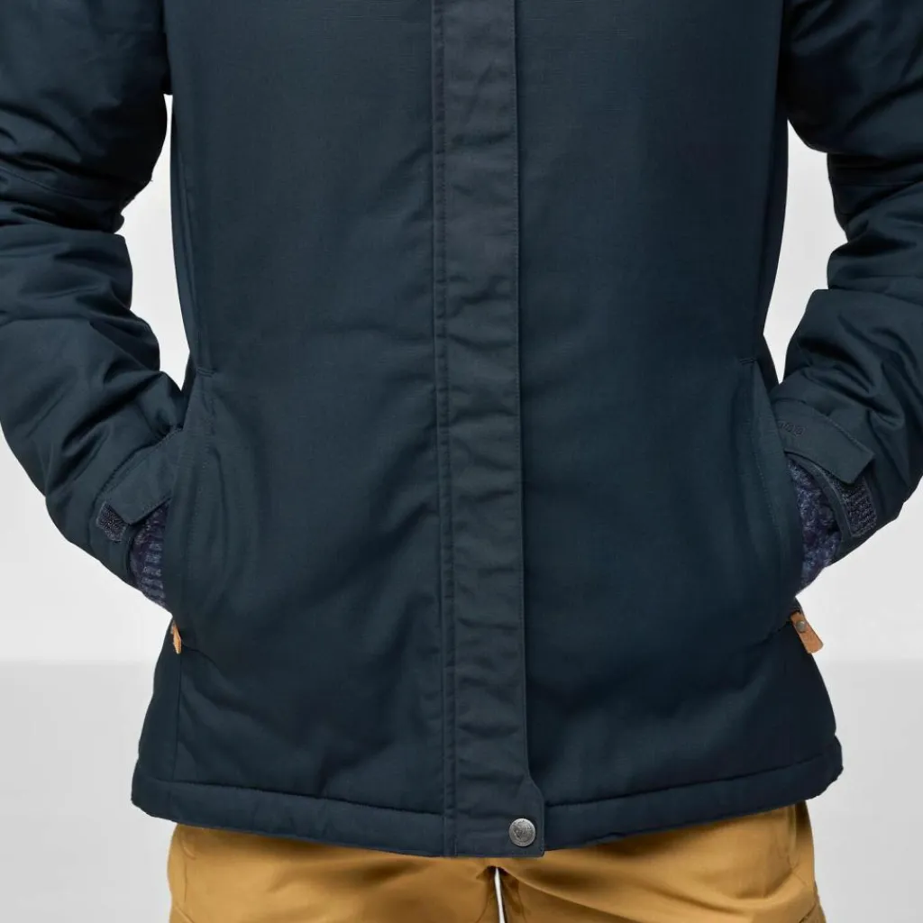 FJÄLLRÄVEN Übergangsjacken<· Stina Padded Schwarz