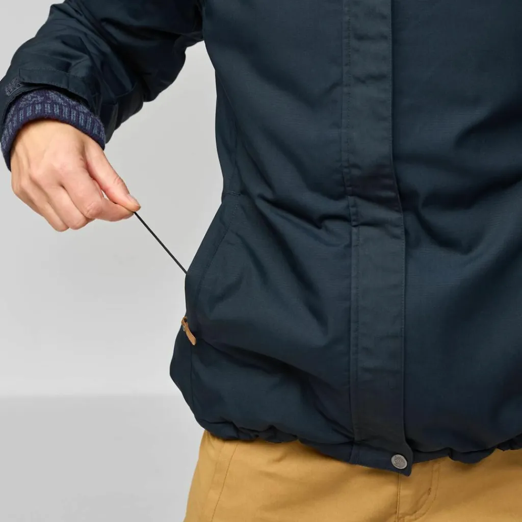 FJÄLLRÄVEN Übergangsjacken<· Stina Padded Schwarz