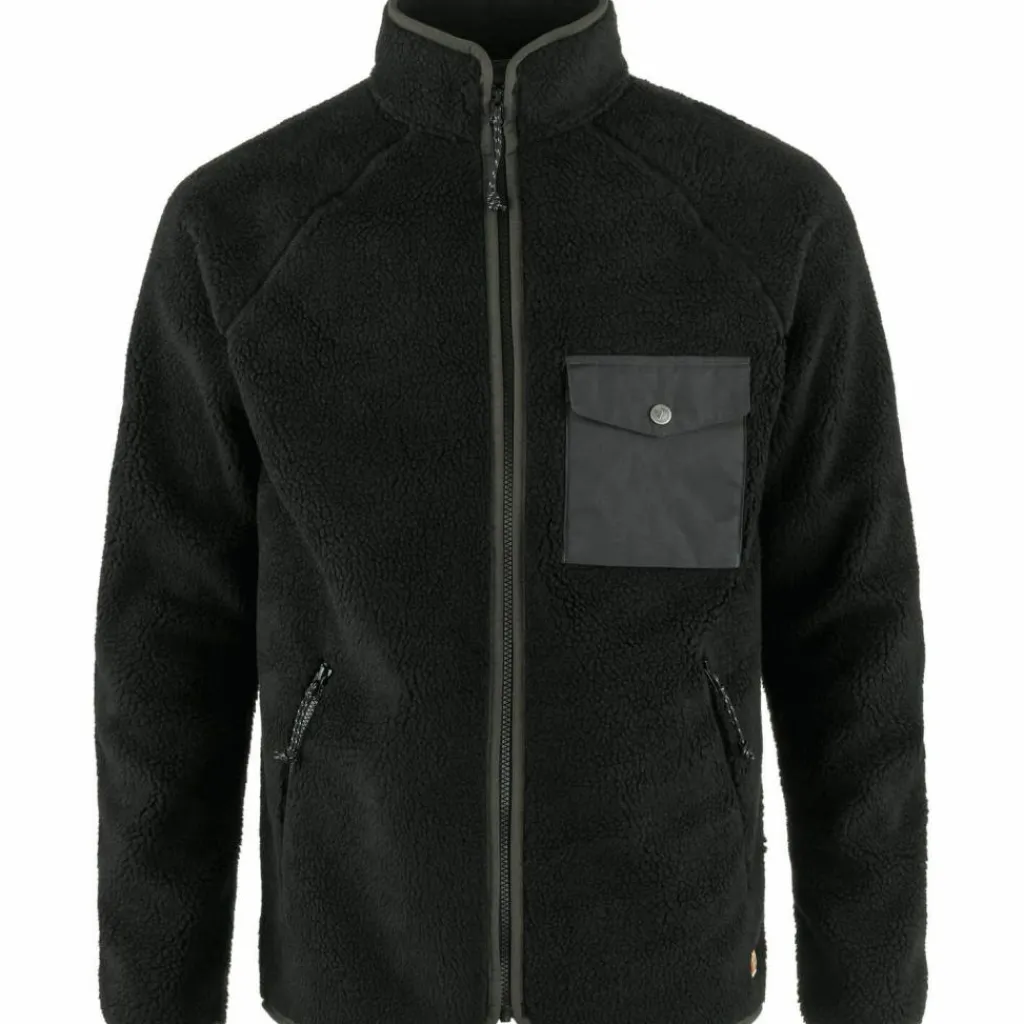 FJÄLLRÄVEN Fleecejacken<· Vardag Dunkelgrau031