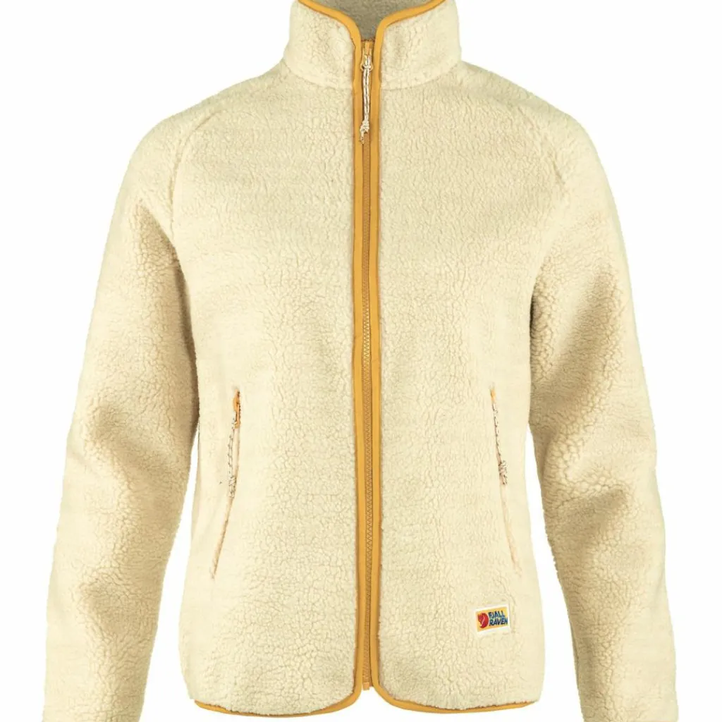 FJÄLLRÄVEN Fleecejacken<· Vardag Perlweiß