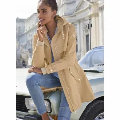 FRENCH CONNECTION Übergangsjacken<· Outdoorjacke beige