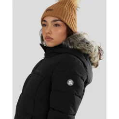 FUNDANGO Winterjacken<· Melody Padded Jacket schwarz