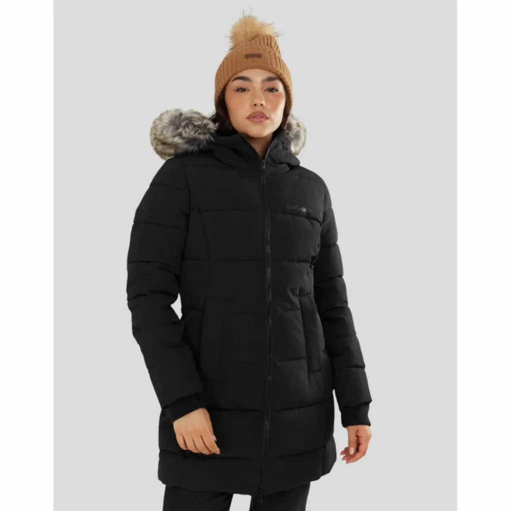 FUNDANGO Winterjacken<· Melody Padded Jacket schwarz