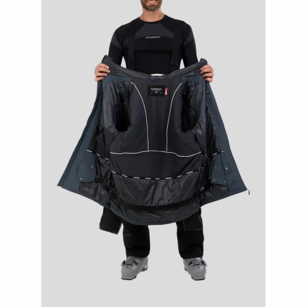 FUNDANGO Regenjacken<· Nelson Allmountain stone