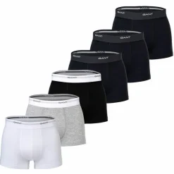 GANT Unterwäsche<· Boxershort Schwarz/Schwarz/Grau/Weiß