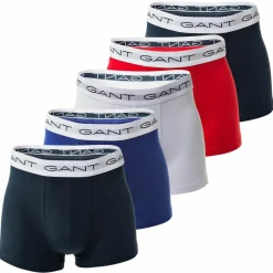 GANT Unterwäsche<· Boxershort Schwarz/Blau/Rot/Weiß