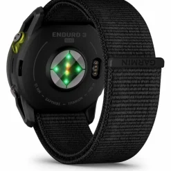 Garmin Trailrunning|Uhren & Tracker<· Enduro 3 Solar Sapphire Titan schwarz-carbongrau