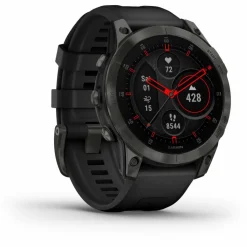 Garmin Uhren & Tracker|Uhren & Tracker<· EPIX 2 schwarz-schiefergrau