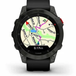 Garmin Uhren & Tracker|Uhren & Tracker<· EPIX 2 schwarz-schiefergrau
