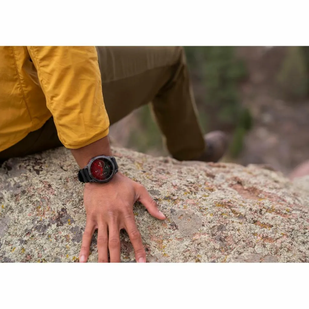 Garmin Uhren & Tracker|Uhren & Tracker<· EPIX 2 schwarz-schiefergrau