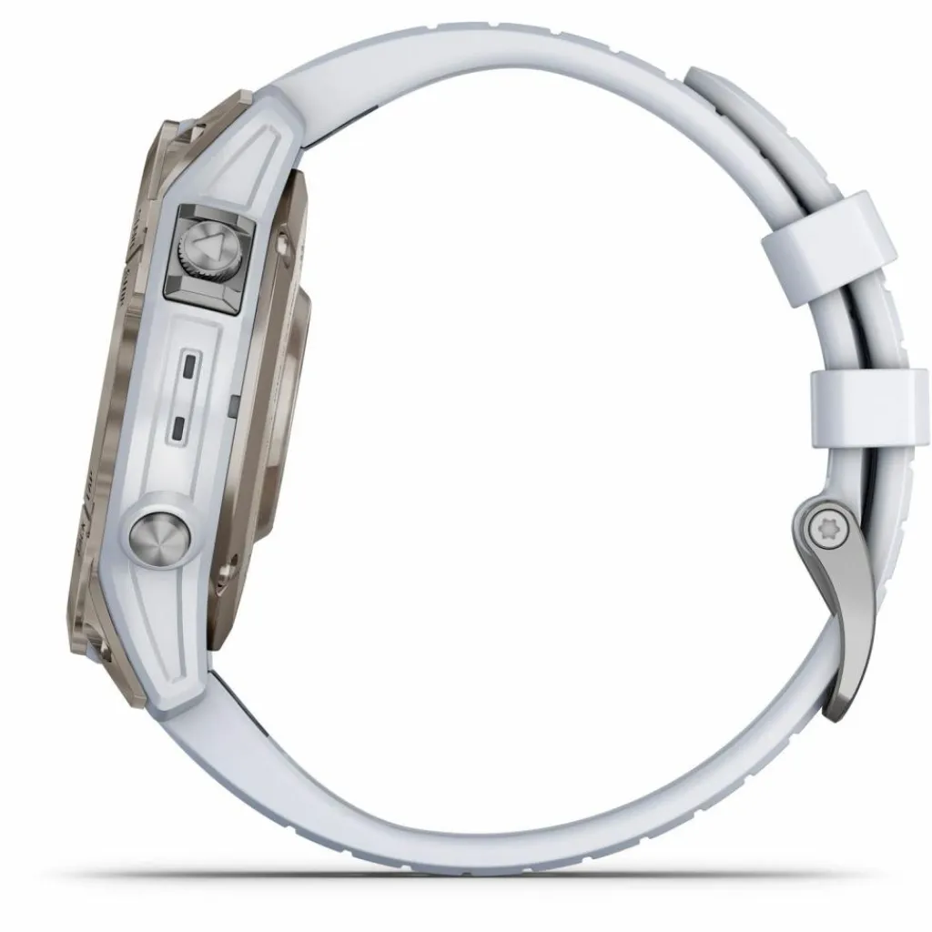 Garmin Uhren & Tracker|Uhren & Tracker<· EPIX PRO 47 MM steinweiss