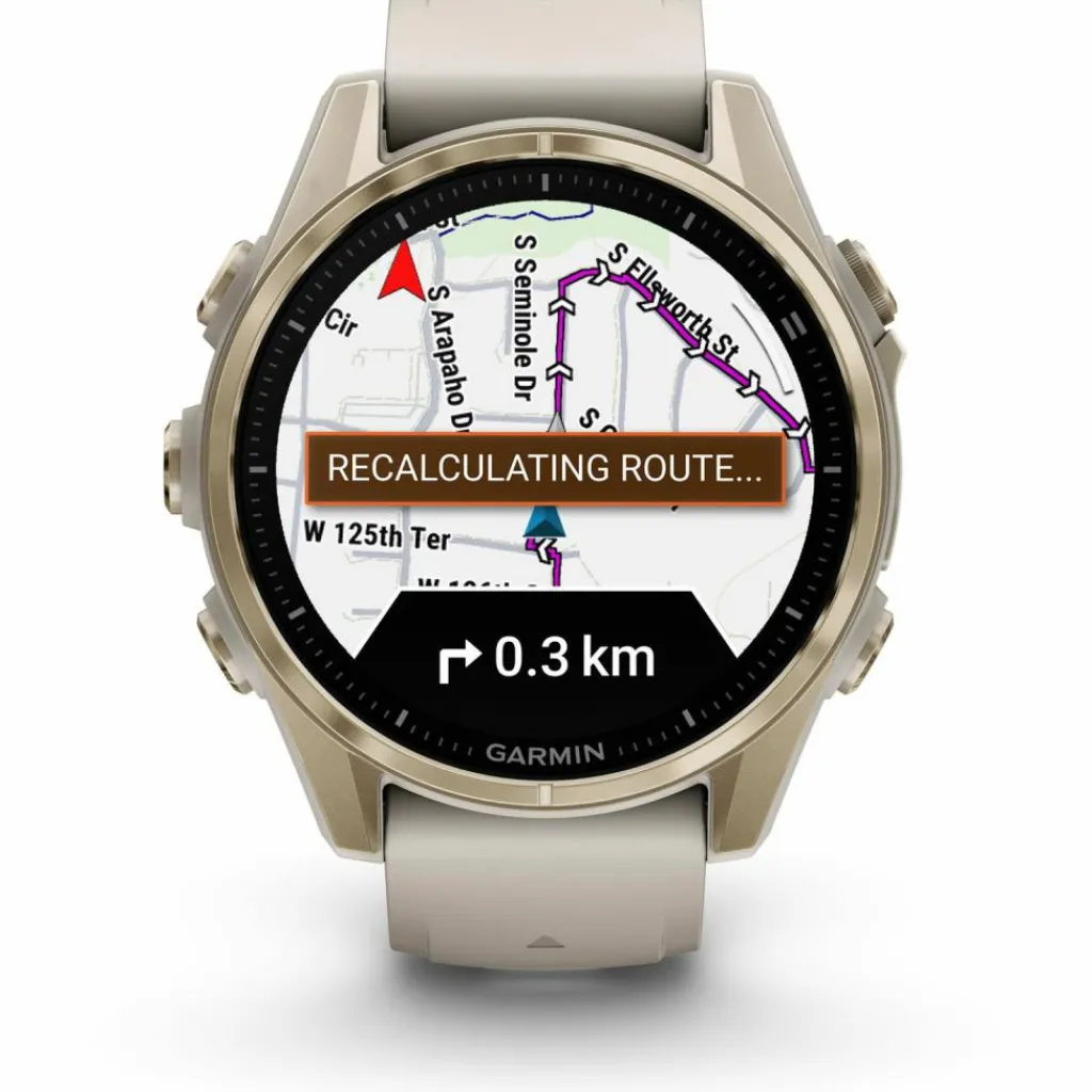 · Fenix 8 43mm Amoled Sapphire Damen Trailrunning|Uhren & Tracker