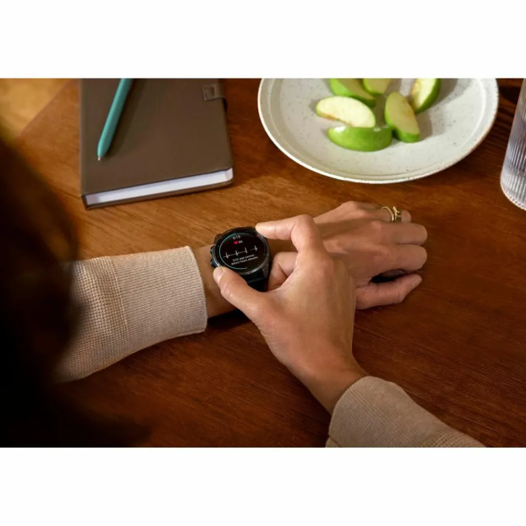 Garmin Wandern|Wandern<· Fenix 8 Pro schwarz-carbongrau