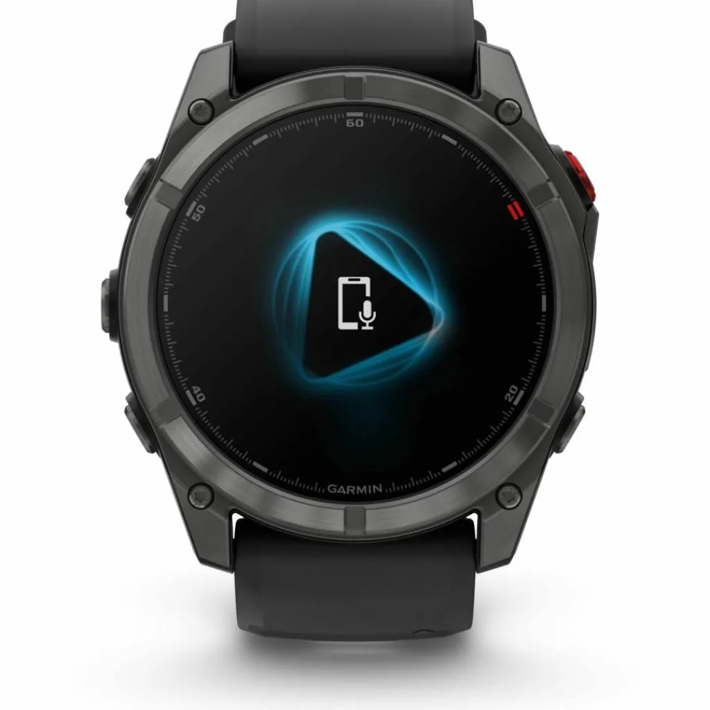 Garmin Wandern|Wandern<· Fenix 8 Pro schwarz-carbongrau
