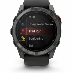 Garmin Wandern|Wandern<· Fenix 8 Pro schwarz-carbongrau