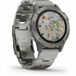 Garmin Uhren & Tracker|Uhren & Tracker<· fenix 6 Pro and Sapphire grau titan