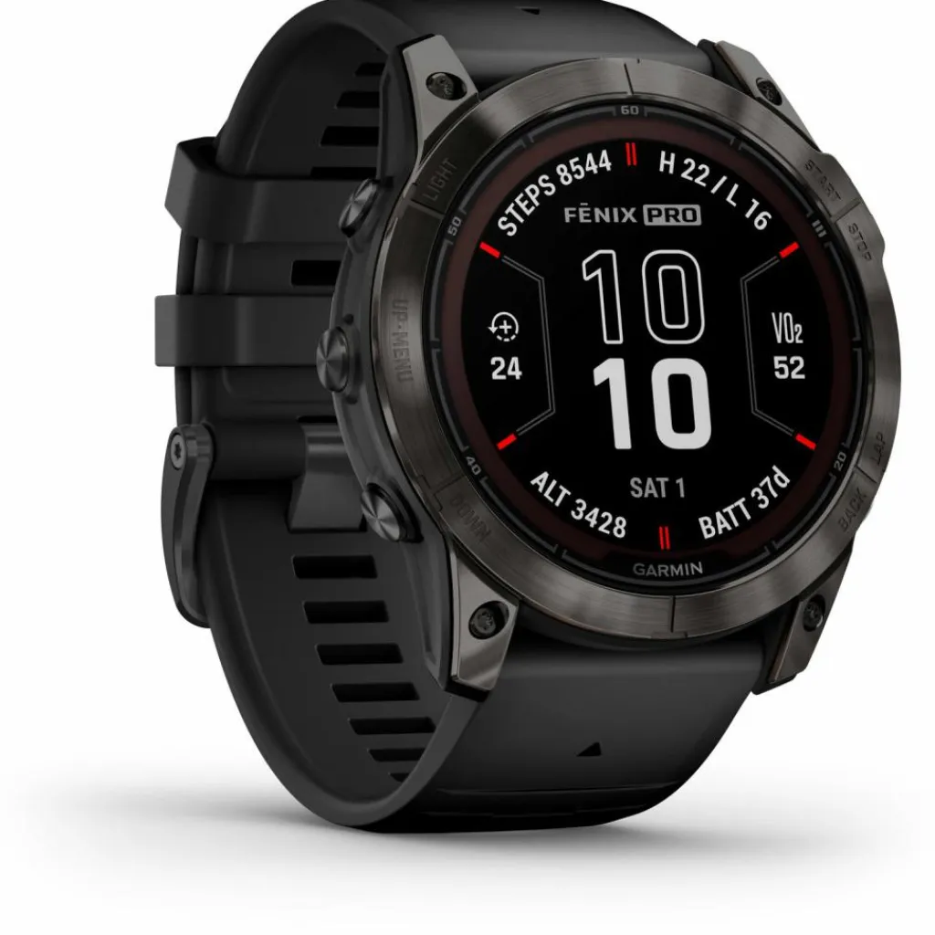 Garmin Uhren & Tracker|Uhren & Tracker<· FENIX 7X PRO SAPHIR SOLAR gray